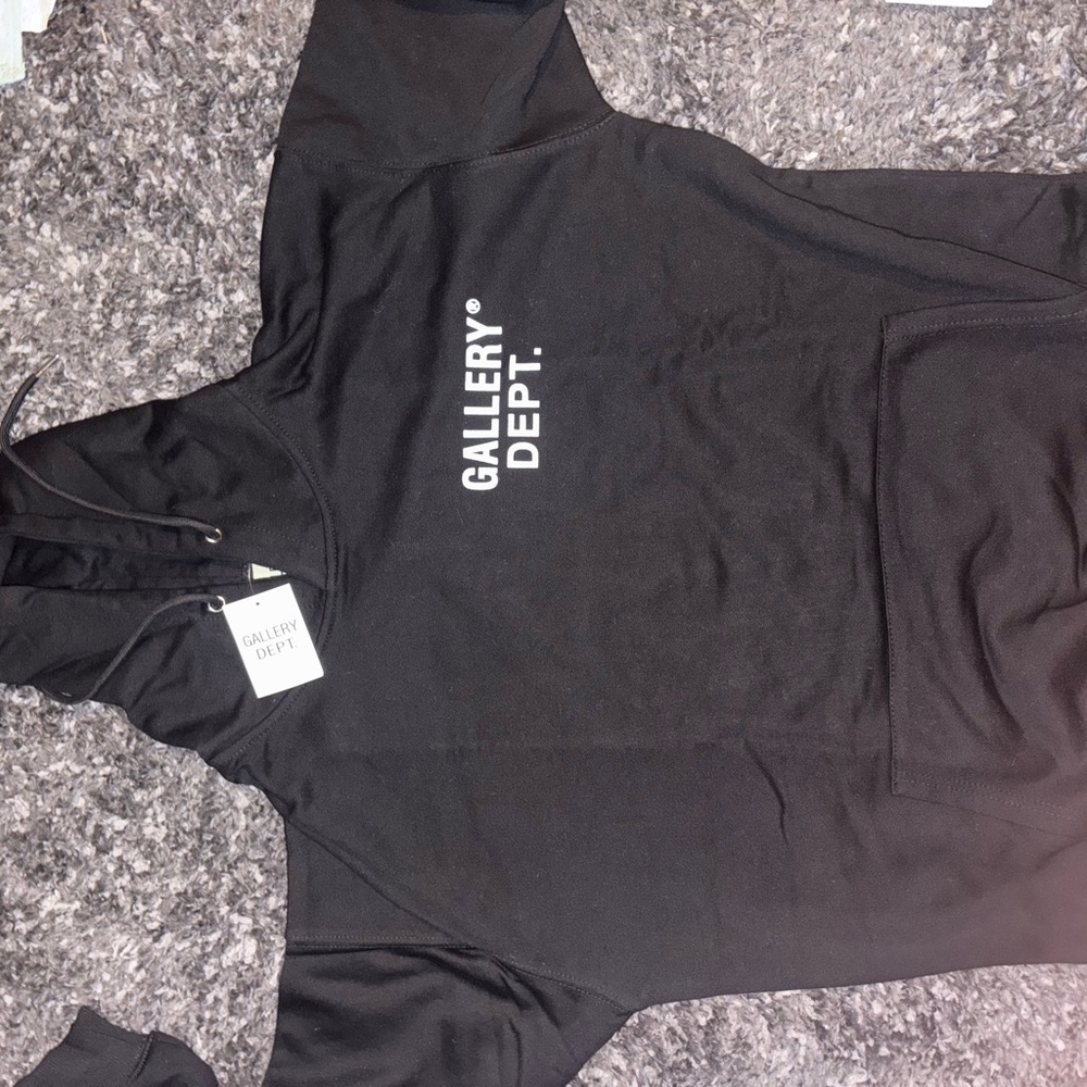 Gallery Dept. Black Hoodie